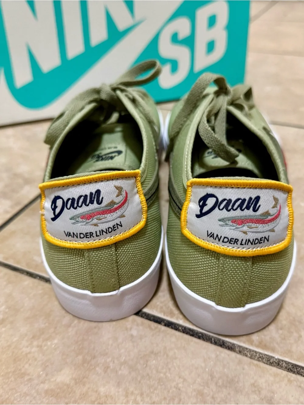Nike sneakers shown